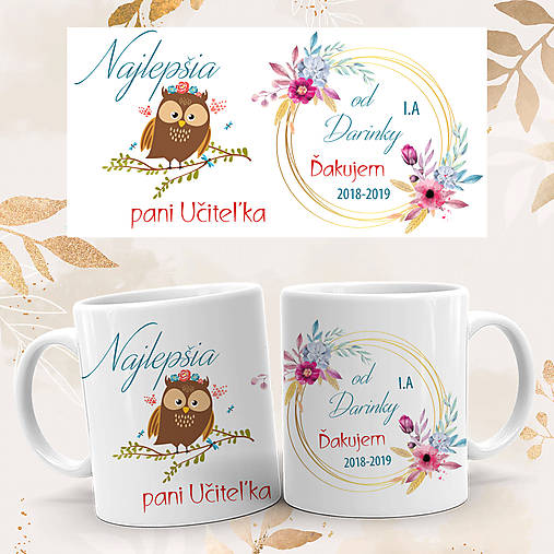 Nádoby - Najlepšia pani Učiteľka - 11676949_