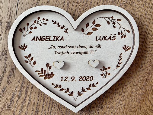 Prstene - Tanierik na obrúčky - 11679000_