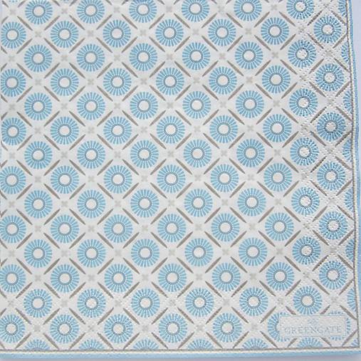 Papier - Servítka  G 114 -  Alva White  large - 11679357_