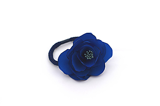 Náramky - Náramok modrá ruža - 11679765_