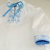Detské oblečenie - Detska kosela klasik (128 - Modrá) - 11680942_