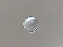 Prírodný akvamarín 10 mm okrúhly kabošon