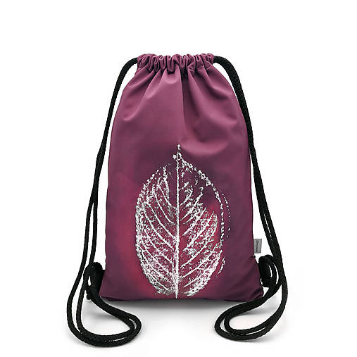  - Softshellový ruksak BURGUNDY LEAF - 11681133_