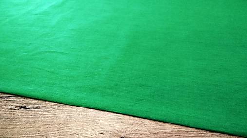 Textil - Bavlnená látka - Zelena  - cena za 10 centimetrov (Zelená I) - 11685058_