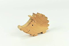 Dekorácie - Ježko - malé drevené zvieratko - 11683415_