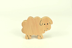 Ovečka - malé drevené zvieratko