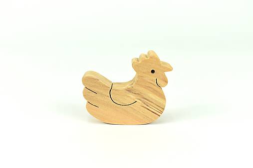Sliepočka - malé drevené zvieratko