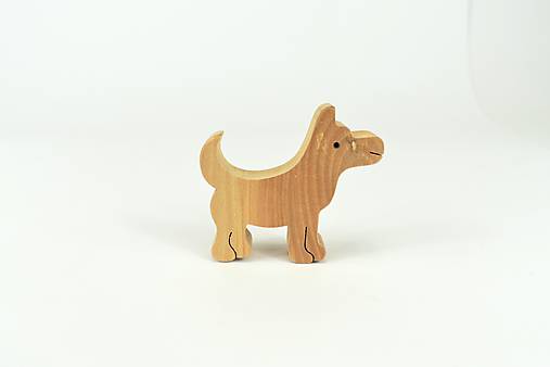 Psík - malé drevené zvieratko
