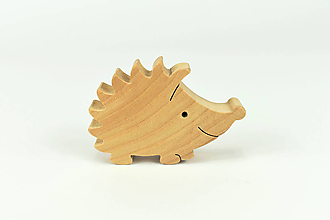 Dekorácie - Ježko - malé drevené zvieratko - 11683422_