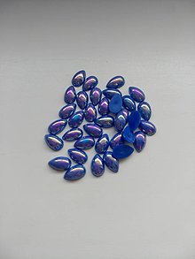 Iný materiál - Nalepovacie ozdobné kamienky perleť - 11686684_