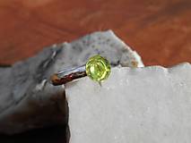 Prstene - green ,,OLIVINA,, olivín-striebro - 11687061_