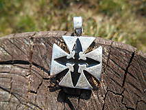 Pánske šperky - Templar cross- (templar cross kľúčenka) - 11687426_