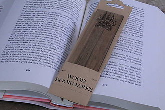 Papiernictvo - Drevená záložka Wood Bookmarks - 11686474_