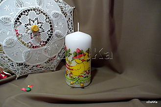 Svietidlá a sviečky - dekoračná sviečka Šibači - 11688961_