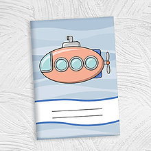 Papiernictvo - Zápisníček ponorka (obyčajná) - 11688034_
