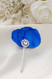 Svadobné pierka - svadobné pierka (pierko pre hostí - modrá) - 11692282_