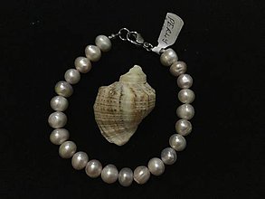 Náramky - Náramok z pravých prírodných perál - 11696930_