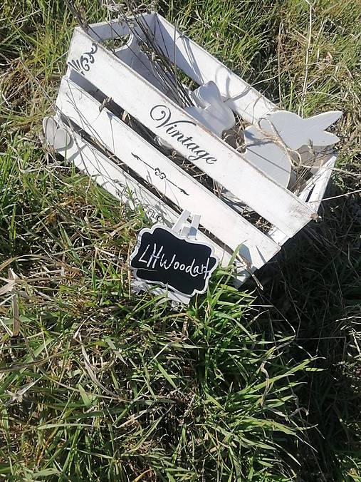 Nábytok - Bednička vintage - 11695445_