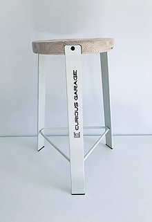 Nábytok - Štýlová stolička, bočný stolík- Drobec- industriálny moderný štýl - 11694890_