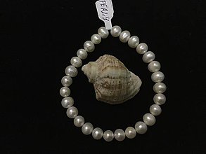 Náramky - Náramok z pravých prírodných perál - 11699224_