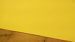 Textil - Bavlnená látka - Žltá- cena za 10 centimetrov - 11702756_