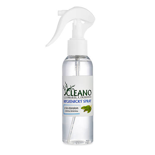 Telová kozmetika - HYGIENICKÝ SPREJ SO ŠALVIOU A BIOETANOLOM 150ml - 11704155_