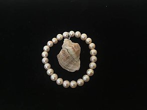 Náramky - Náramok pravá prírodná perla - 11704282_