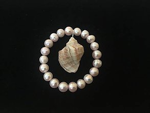Náramky - Náramok pravá prírodná perla - 11704307_