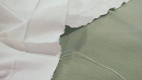 Textil - Bavlnená látka - biela škrobená 180 g - cena za 10 centimetrov - 11711294_