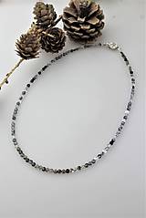 Náhrdelníky - turmalínový náhrdelník - turmalín v kremeni - 11713174_