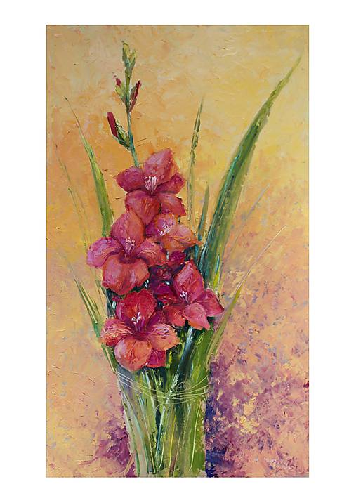 Obrazy - Mečíky - 11714928_