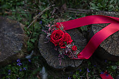 Opasky - Kvetinový opasok "ruža od teba" - 11714100_