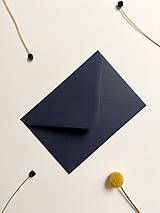 Papier - Klasická obálka Royal Blue - 11714864_