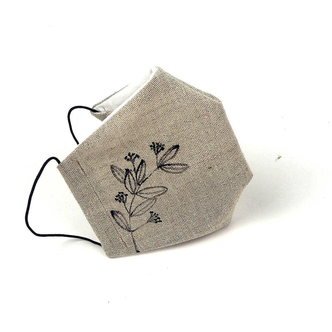 Rúško maľované halúzka