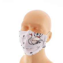 Rúška - Ochranné rúško detské rúško dvojvrstvová bavlnená rúška, ochranná maska - 11723303_