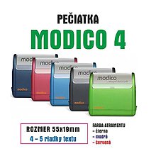 Papiernictvo - Pečiatka MODICO 4 - 11721748_