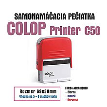 Papiernictvo - Samonamáčacia pečiatka COLOP printer C50 - 11723320_