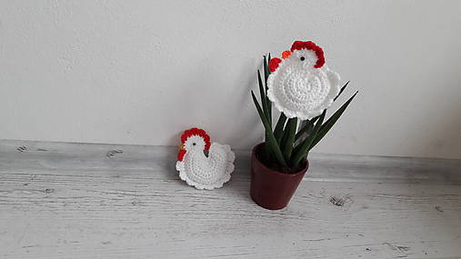 Dekorácie - sliepka Veľkonočná - 11724715_