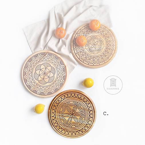 Podnos s Kyjatickym vzorom