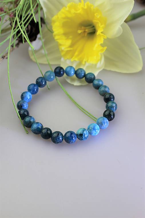 Náramky - apatitový náramok SUPERAKCIA! - 11737223_