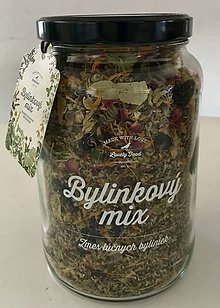 Čaje - Bylinkový mix - bylinný čaj 250g - 11745723_
