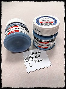 Farby-laky - Akrylová farba matná čučoriedka 50 ml - 11745012_