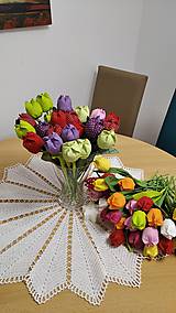 Dekorácie - Jarné tulipány, ktoré nikdy nezvädnú (vhodné ako darček pre pani učiteľky) - 11749230_