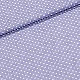 Biele bodky na fialové