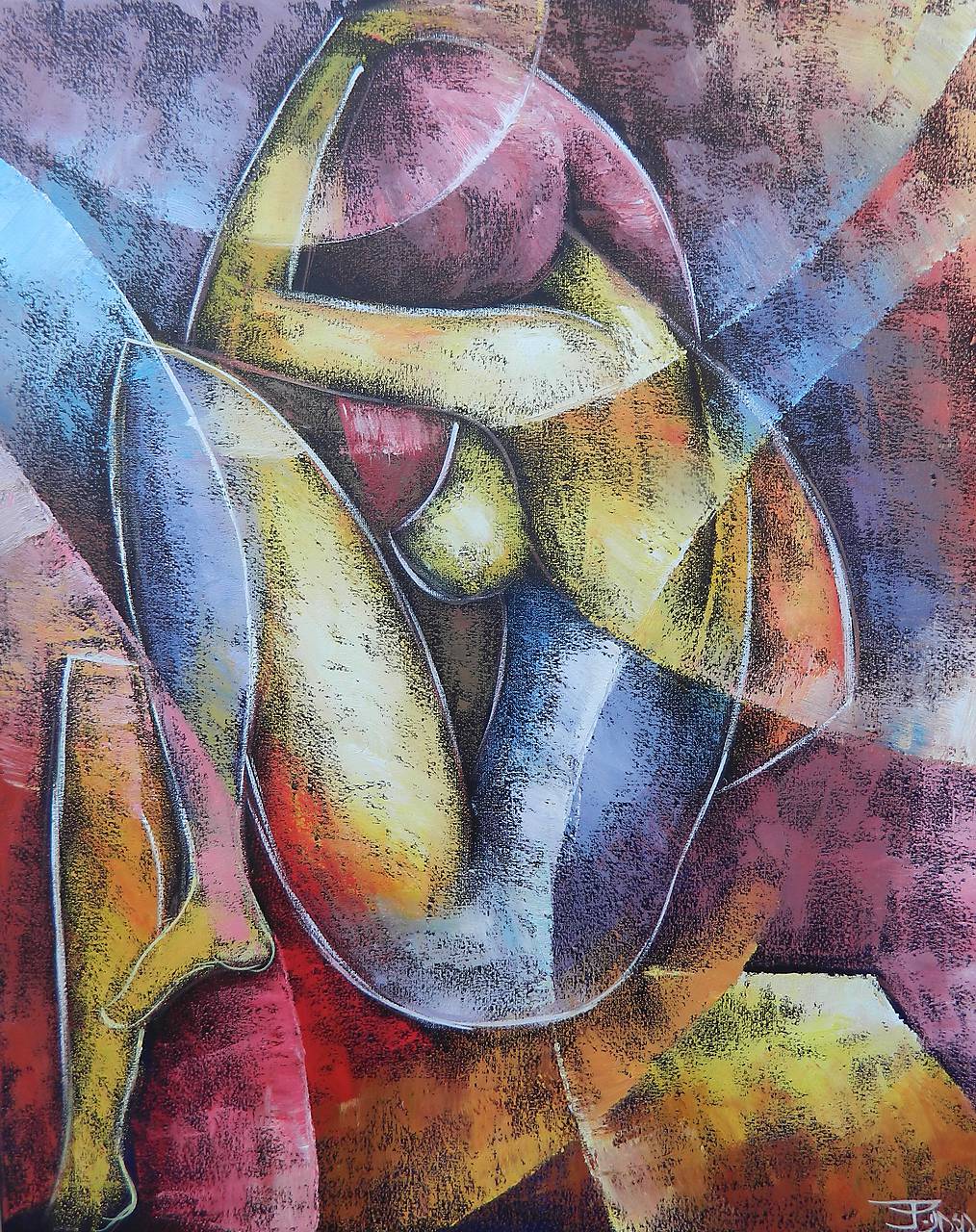 AKT, kubismus / jiripaintings - SAShE.sk
