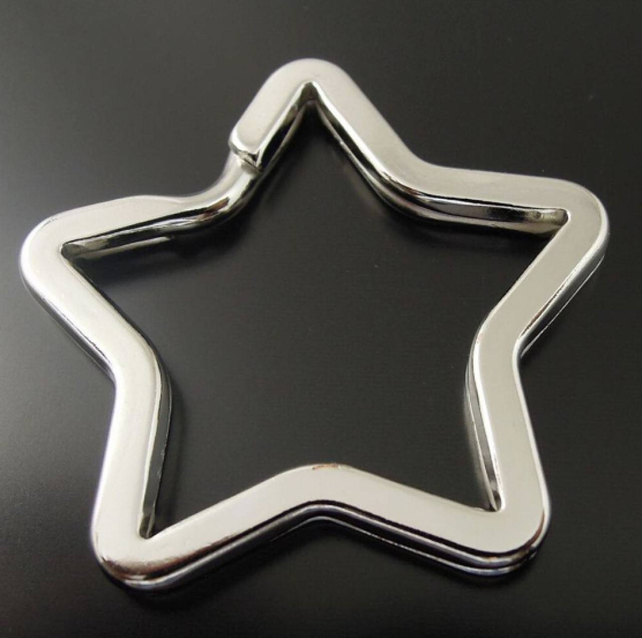 IP125 Základ na kľúčenku hviezdička 3,4 x 3,3 x 0,3 cm