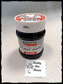 Farby-laky - Podkladová pasta čierna 230 ml - 11758344_