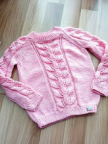 Detské oblečenie - Ružový od babičky - 11761704_