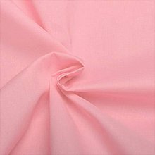 Textil - Bledo růžové plátno - 11758774_