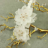 Ozdoby do vlasov - Wedding Sakura Crystals Collection ... čelenka - 11763482_